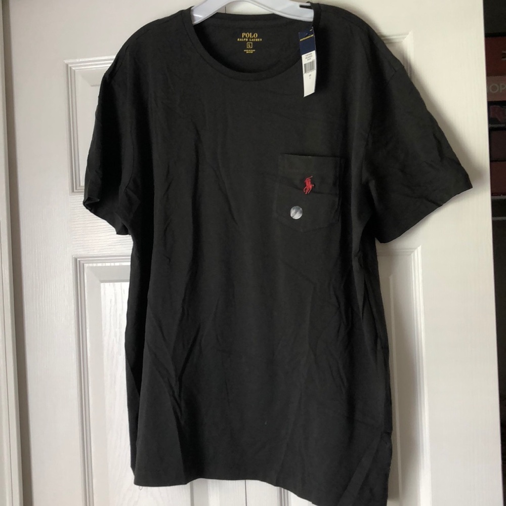 NWT: Ralph Lauren Polo Short  Sleeve Pocket Shirt